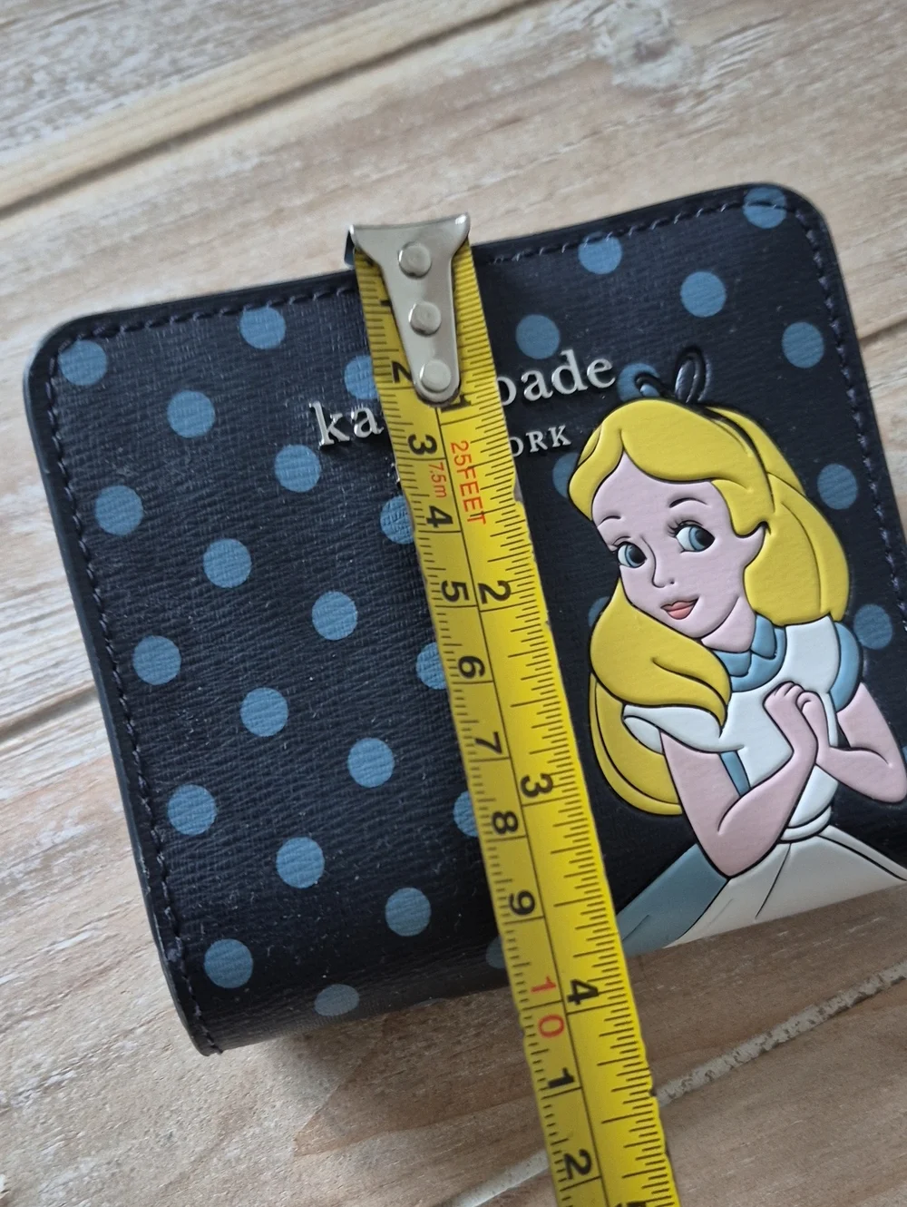 Kate Spade Disney Alice In Wonderland Wallet Blue